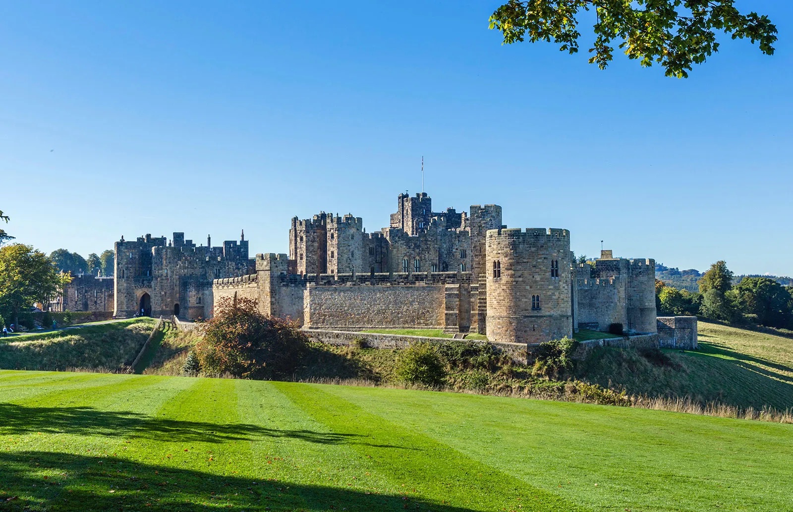 Alnwick Castle in Northumberland