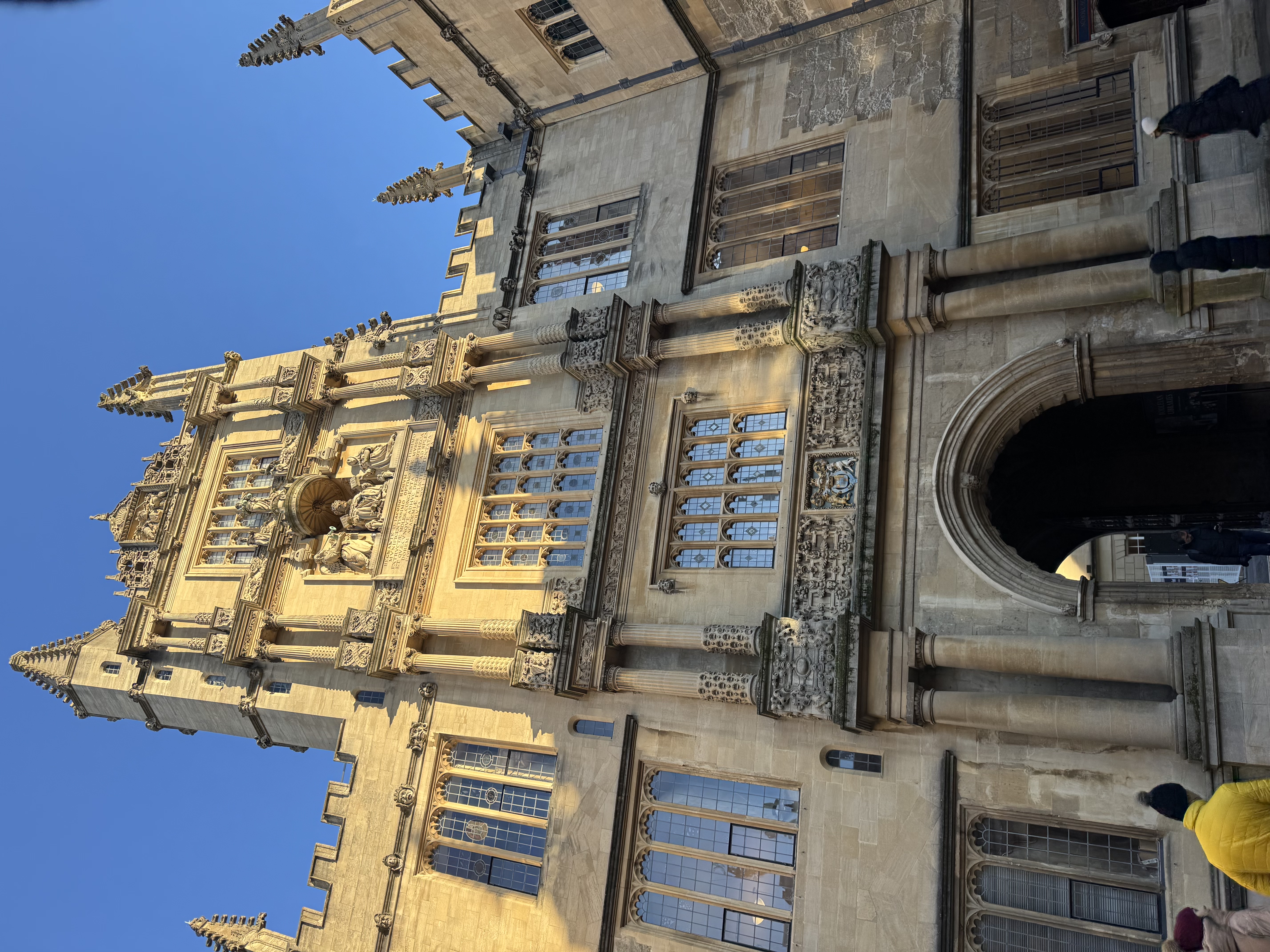 The University of Edinburgh on a bright blue day